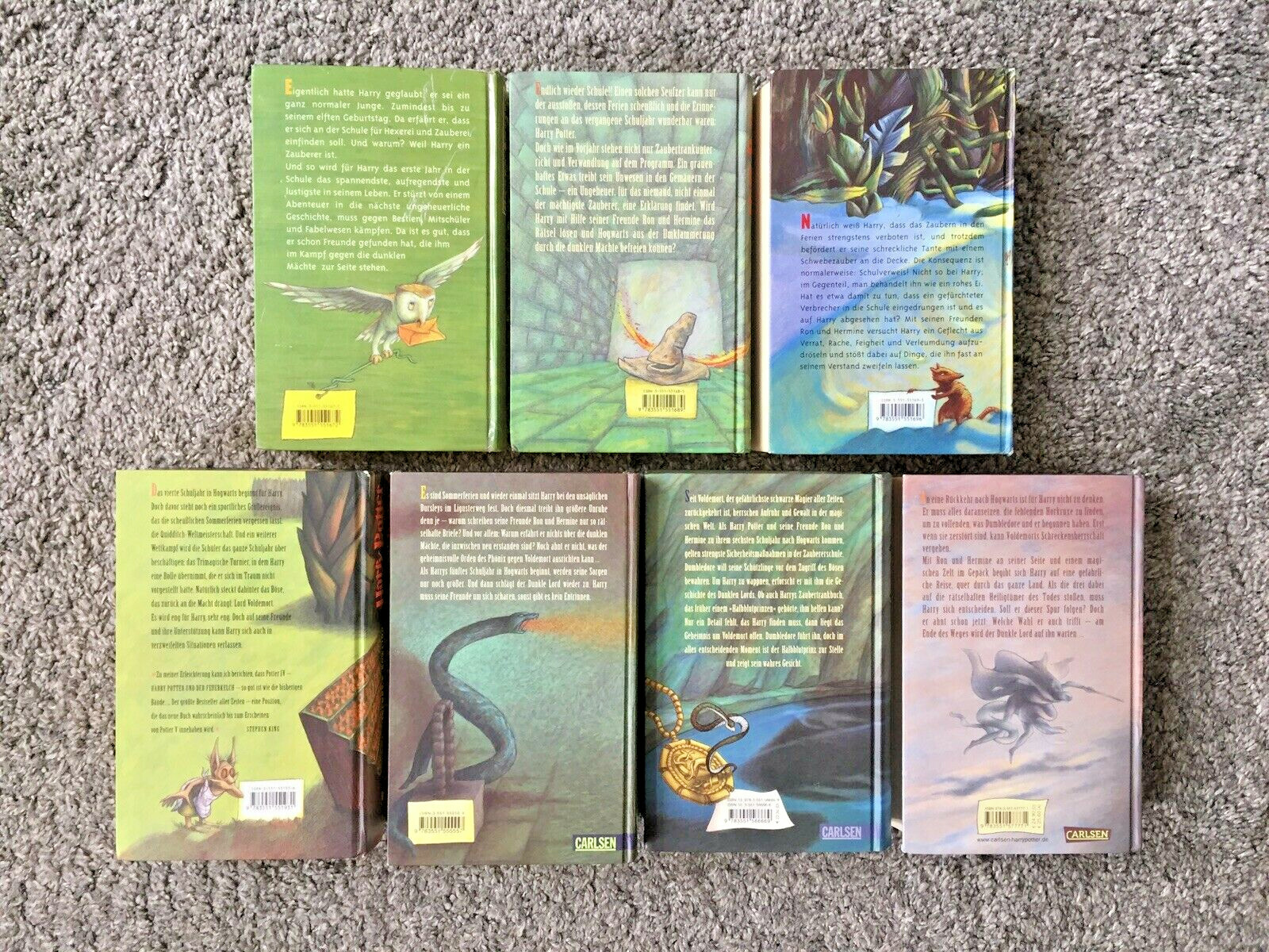 Harry Potter 1 7 Bücher Deutsch