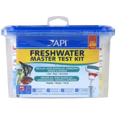 API Freshwater Master Test Kit Liquid pH Ammonia Nitrite Nitrate