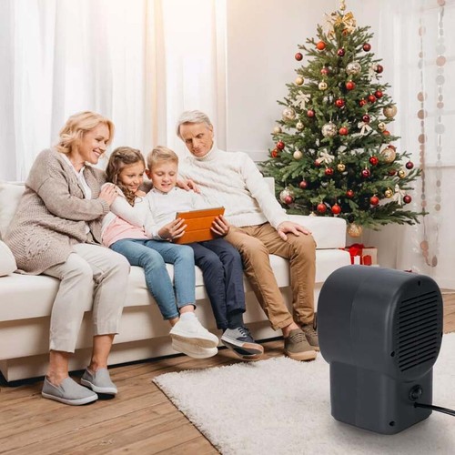 Ventilador Calefacción Portátil Eléctrico 500W Mini Calentador de Espacio Habitación Pequeño Calentador Interior - Imagen 4 de 14