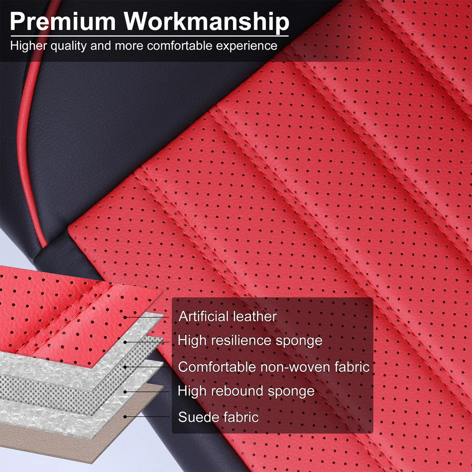 for Volkswagen Eos 2007-2016 Car Seat Covers Full Set/2 Front 3D Leather Cushion - Изображение 4 из 4