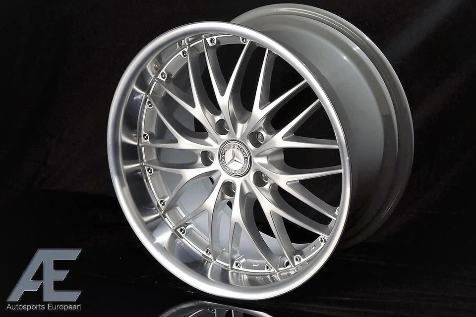 19-inch Fits Mercedes Wheels/Rims GT1 Hyper Silver 5x112 Lugs - Изображение 4 из 4