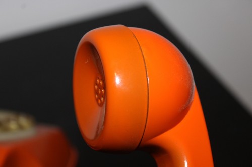 Telefono Sip Personalizzato Arancione Vintage- Non Testato - - Zdjęcie 11 z 16