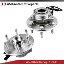 4WD Front Wheel Bearing & Hub for GMC Sierra Chevy Silverado Escalade Tahoe 6Lug