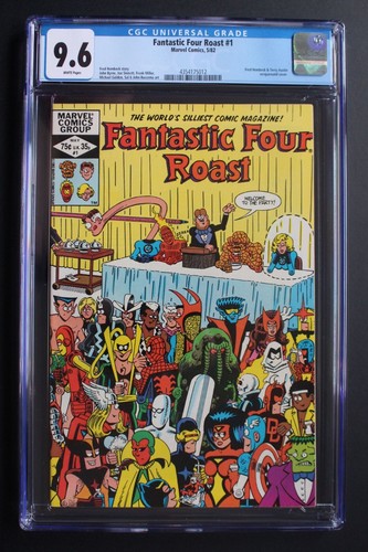 Fantastic Four Roast 1 X-Men Avengers Monsters 1982 MILLER Hembeck BYRNE CGC 9.6