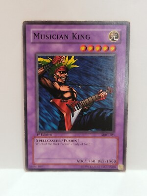 YUGIOH MUSICIAN KING 1ST EDITION MRD-103 COMMON PLAYED | eBay