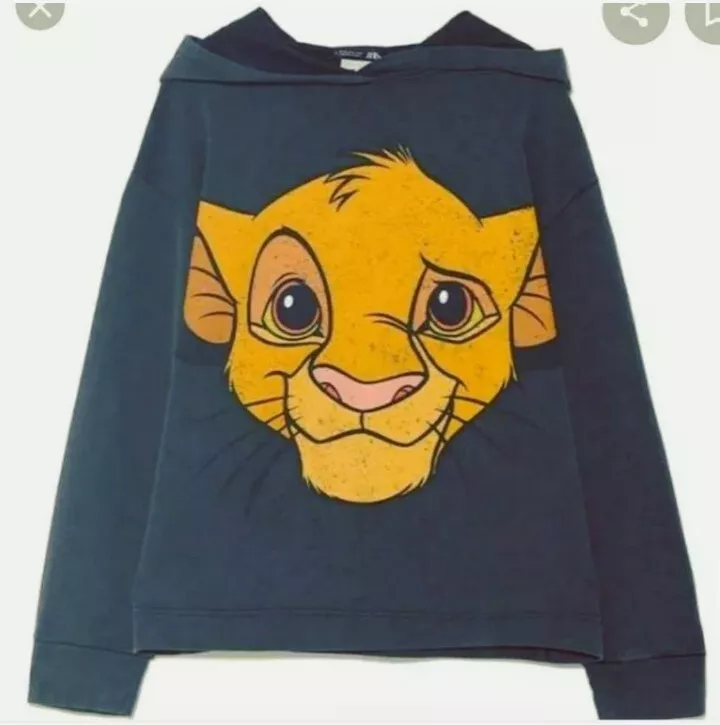 Zara lion king best sale hoodie