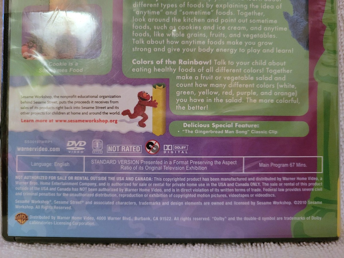 Sesame Street C Is For Cookie Monster DVD Child Children's