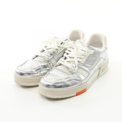 超美品 LOUIS VUITTON トレイナー ライン レザー 5 LOUIS VUITTON - 超美品 ルイヴィトン スニーカー トレイナー