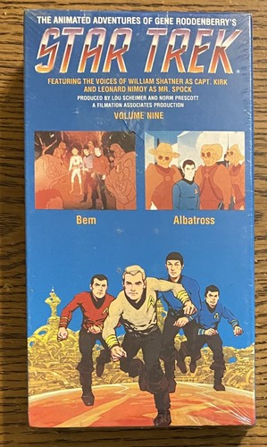 The Animated Adventure of Gene Roddenberry's Star Trek Volume 9 VHS Watermark - Foto 1 di 4