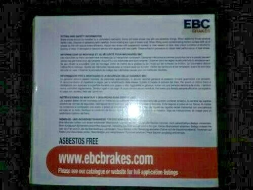 Zapatas de freno trasero Honda CRF150F / cable de embrague EBC304 02-0487 se adapta a 03'-2017 150cc Foto 3 de 4