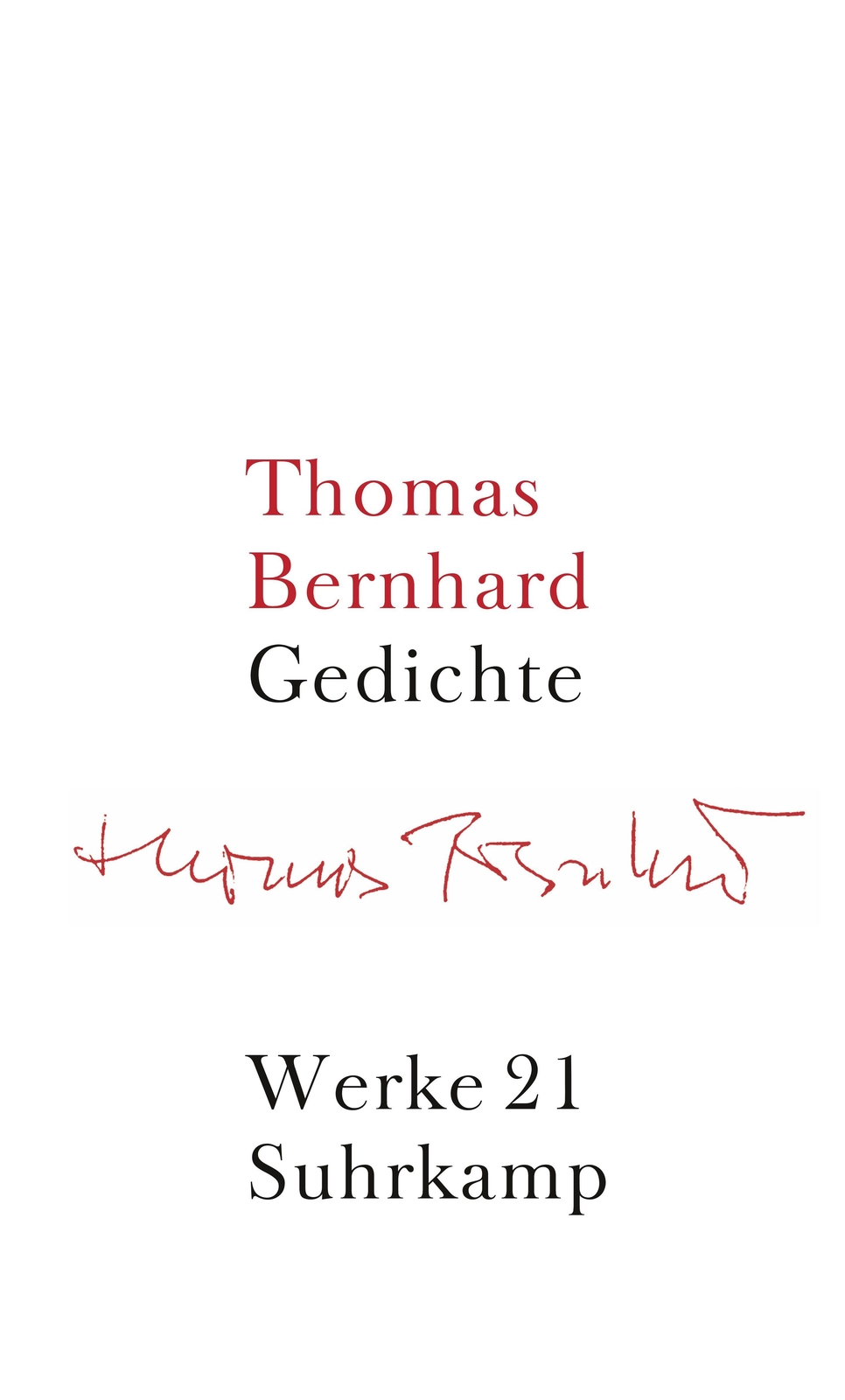 Thumbnail - Werke 21. Gedichte | Buch | 9783518415214