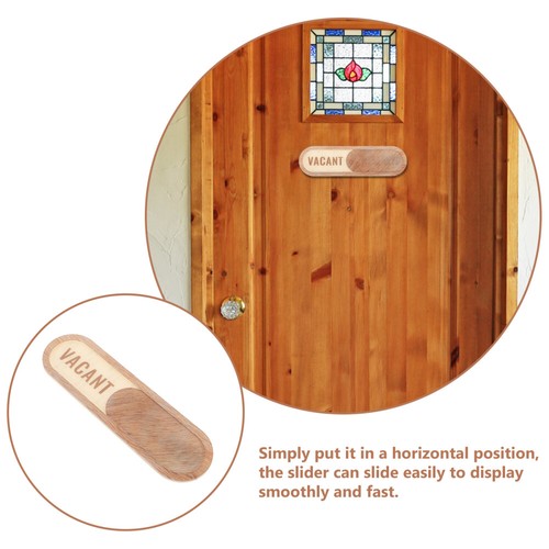 Sliding Status Sign Staff Office Privacy Slide Door Conference Room Decor - 第 5/12 張圖片