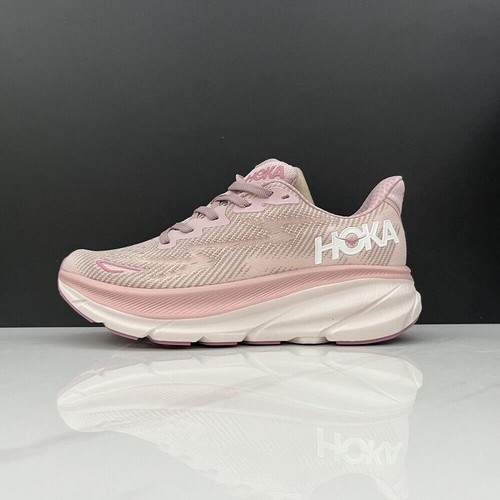 Women Hoka One One Clifton 9 Running Shoes Athletic Shoes Sneakers Gym US - Picture 12 of 99
