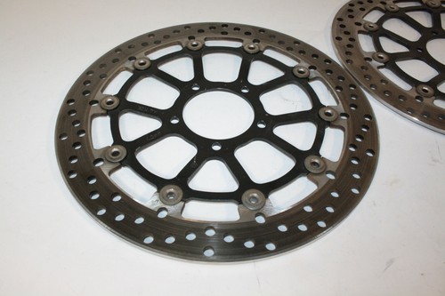 Paire Disques de Frein Brembo Épaisseur 4mm X Ducati Multistrada 1200 Ecc. - Picture 3 of 4