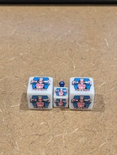 BMX BUFF dice set of 3 (Rare Colors)