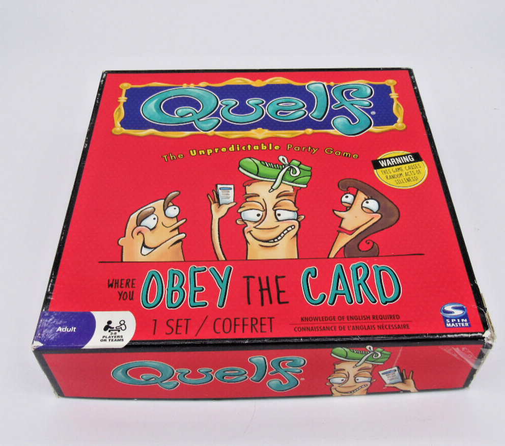 Quelf Board Game - The Unpredictable Party Game That Gives RANDOM