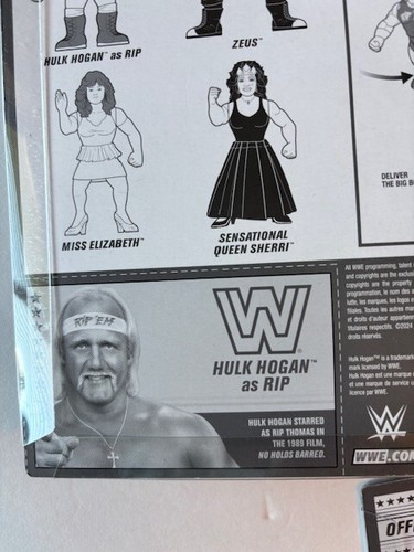 WWE Retro Mattel Hulk Hogan as RIP, Zeus, Queen Sherri & Miss Elizabeth 4-Pack - Picture 13 of 19