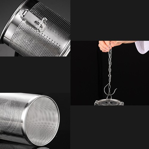 Multifunctional 0.3L Steel Spice Strainer for Soups and Teas - Picture 22 of 22