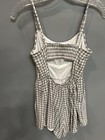 Women’s Hollister Plaid Open Back Romper, Size XS, Worn One Time — photo 2