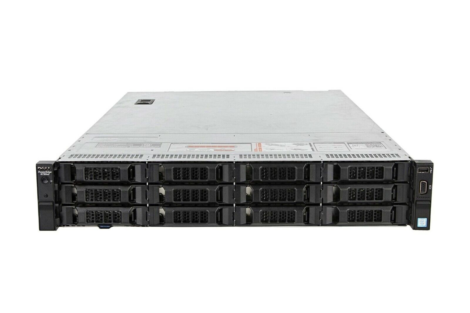 Dell PowerEdge R730xd 2x 12C E5-2690v3 2.6Ghz 256GB Ram 12x 3.5" HDD Bay Server