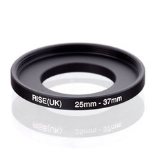 RISE UK 25mm to 37mm 25-37mm 25mm-37mm Stepping Step Up Filter Ring Adapter