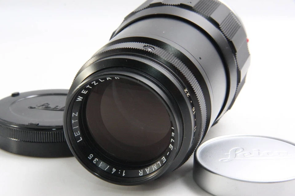 Leica TELE-ELMAR 135mm F4 M (M mount) with Front cap, Rear cap From Japan Fedex - Image 2 of 4