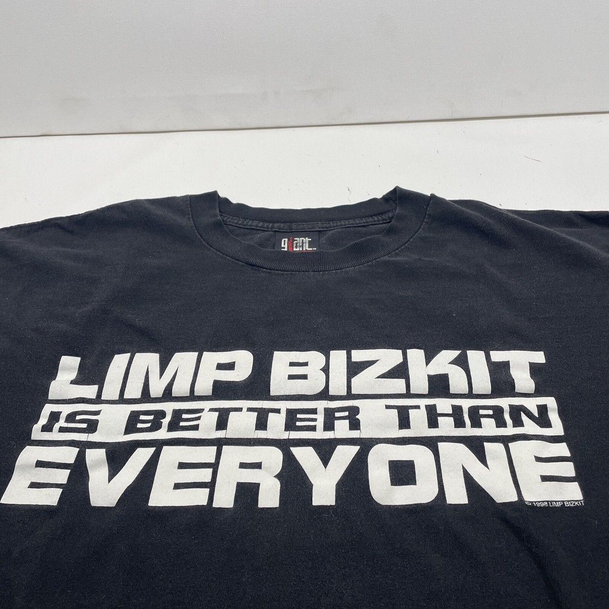 2000s LIMP BIZKIT ヴィンテージ Tシャツ XL GIANT Vintage Limp Bizkit Shirt Rare Bunny Print Band T Large