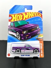 Hot Wheels 2025 Mainline E Case HW Hot Trucks '91 GMC Syclone Purple #119