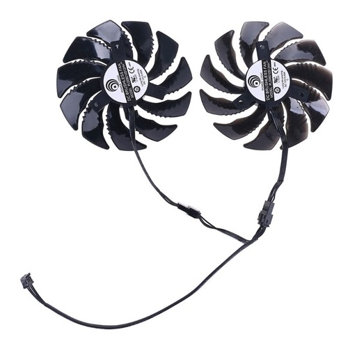 88mm PLD09210S12HH 4Pin Cooling Fan for Gigabyte GeForce GTX 1660 Graphics Card - Afbeelding 7 van 10