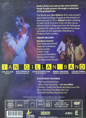 Music DVD: Ian Gillan Band | Live At The Rainbow 1977 - Voice