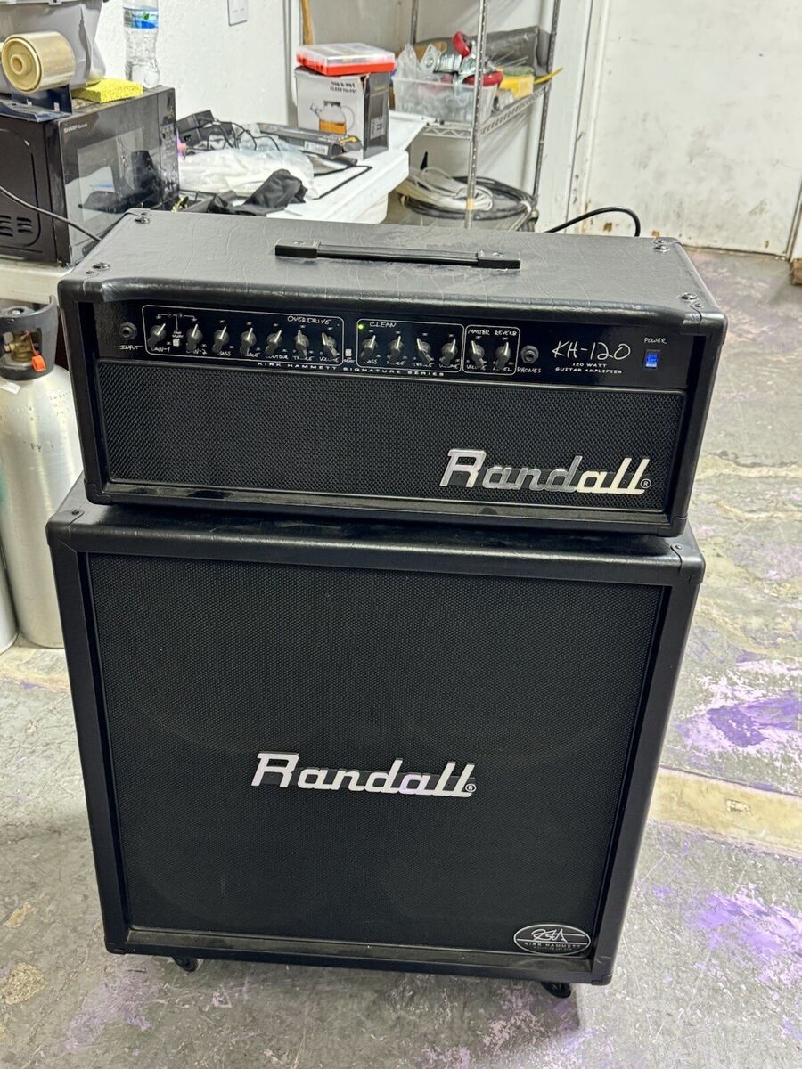Randall KH120 Kirk Hammer Signature Guitar Amplifier Half Randall KH120 Kirk Hammer Signature Guitar Amplifier Half
