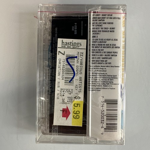 Key To The Kingdom Motown Gospel (Cassette) New Sealed - Picture 2 of 2