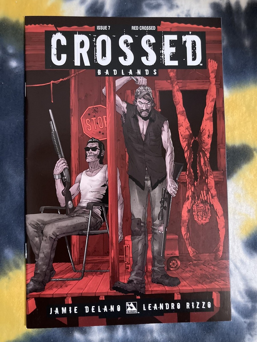 CROSSED Badlands #7 Red Crossed variant (2012) Avatar Press