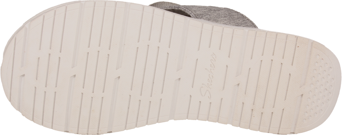 Skechers Intergrades Sweet Serene Womens Thong Sandal Gray US