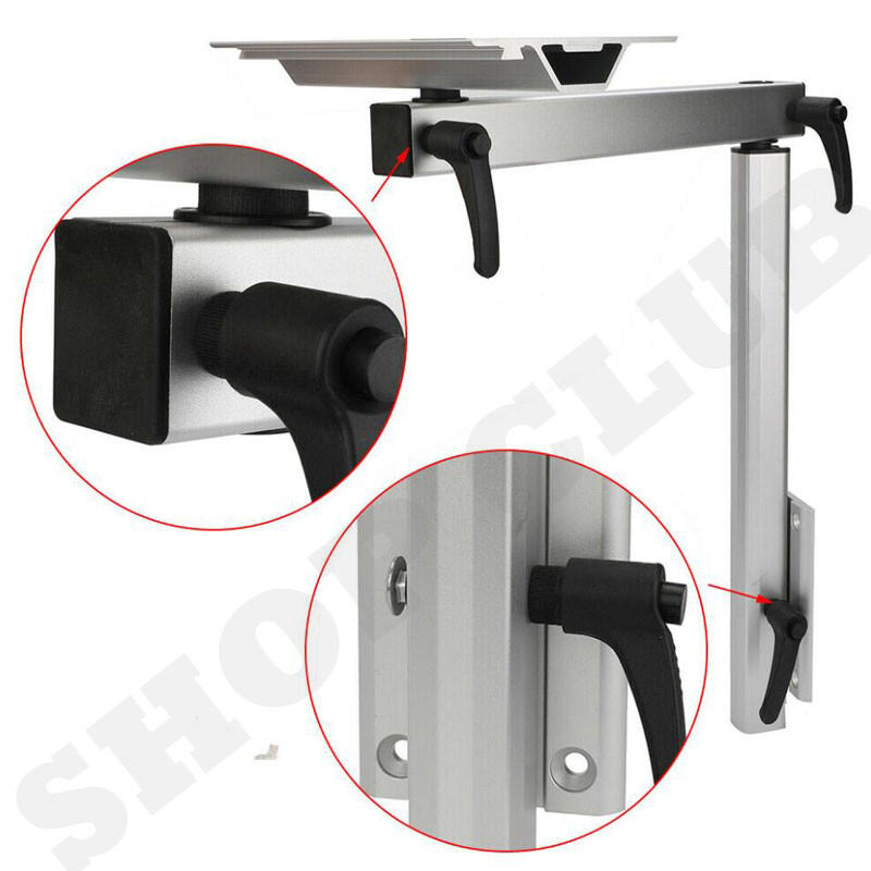 NEW Aluminum Alloy Movable Rotatable Height Adjustable Camper Caravan