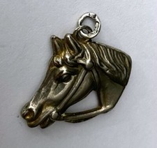 Faberge antico ciondolo cavallo imperiale RUSSO, argento 84.