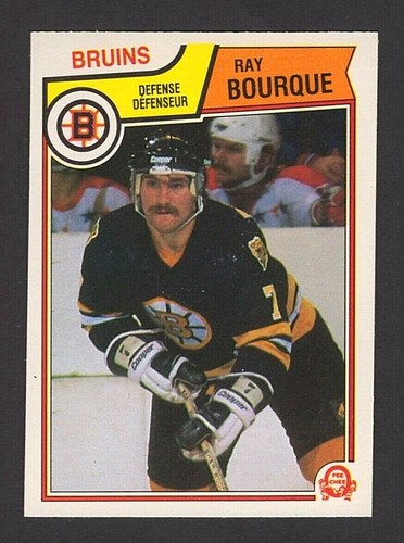 Tarjeta O-Pee-Chee #45 Ray Bourque Boston Bruins 1983-84 - Imagen 1 de 2