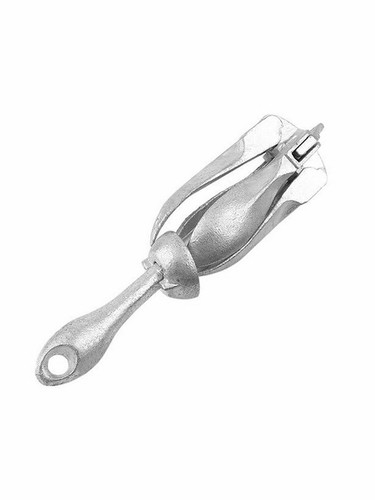 1PCS 0.7KG Marine Galvanized Folding Anchor Fishing Boat Grapnel - Imagen 2 de 6