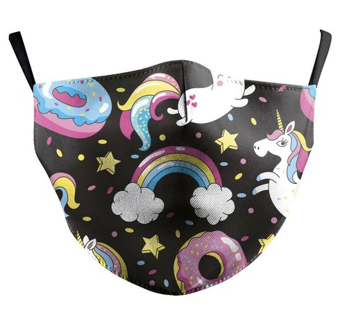 UK Women Men Face Mask Protective Reusable Washable Dust Pollution Fashion Masks - Picture 31 of 114