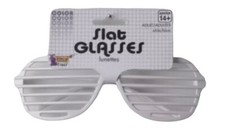 Slat Glasses White