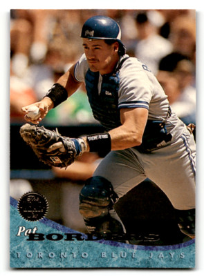 1994 Leaf #179 Pat Borders NM-MT Blue Jays ID:59165