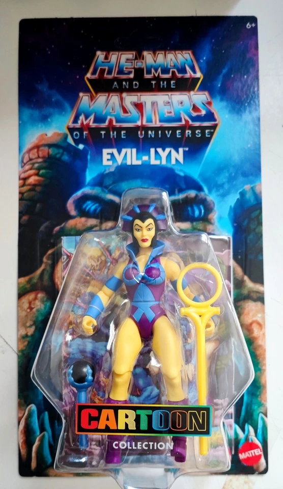 Mattel Maîtres De L'Univers Origines Collection Dessin Animé Evil-Lyn 14 Cm NEUF
