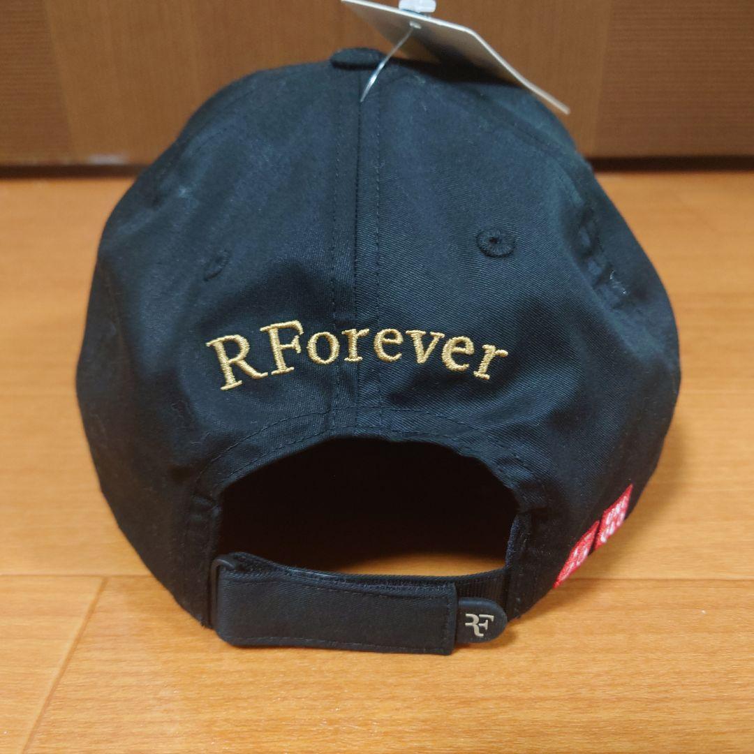 UNIQLO Roger Federer RF Cap One Size Black and Gold Cap Hat