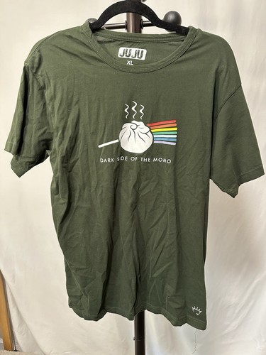 Dark Side Of The Momo Juju XL T-Shirt Olivgrün Knödel Pink Floyd