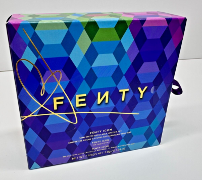 Fenty Icon Semi-Matte Refillable Lipstick Case + Accessory Set