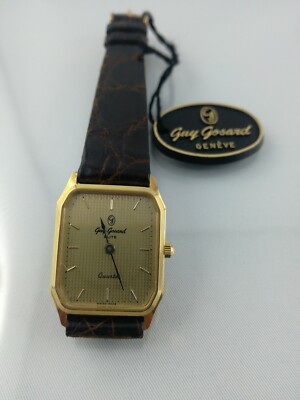 Vintage Guy Gosard 18K Gold Watch