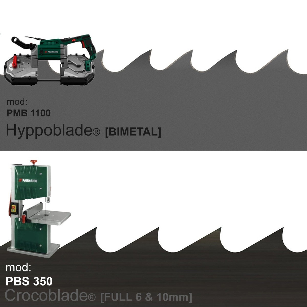 Sega A Nastro Parkside PMB 1100 B2 - Con Supporto, 1100W, Velocità Regolabile - Foto 14