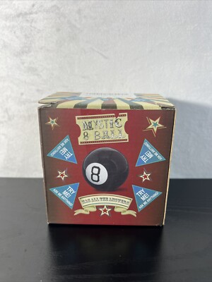 Mystic 8 Ball Game in Box Ask a Question Has All the Answers 3+ Ages
