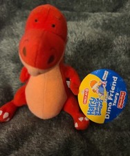 NWT 2006 Harry and His Bucket Full of Dinosaurs Plush - TAURY - Fisher Price HTF