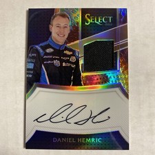 2017 Select Tie Dye Daniel Hemric Patch Auto 24/24 AD